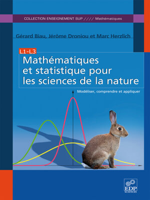 cover image of Mathématiques et statistique pour les sciences de la nature